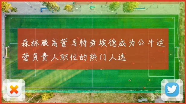 森林狼高管马特劳埃德成为公牛运营负责人职位的热门人选