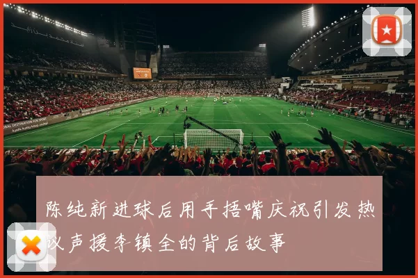 陈纯新进球后用手捂嘴庆祝引发热议声援李镇全的背后故事